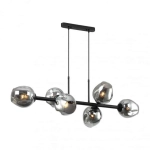kinkiecik.pl Lampa wisząca Borgo PND-30843-6 BK+SG Italux
